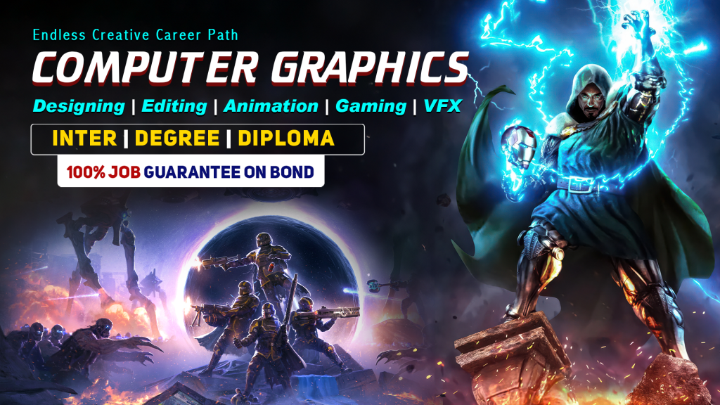 Computer Graphics Landing Page - Shaft Media Academy